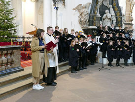 Diözesale Aussendung der Sternsinger im Hohen Dom zu Fulda (Foto:Karl-Franz Thiede)